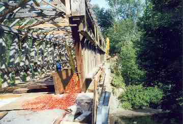 Union Village Bridge. Photo by N. David Charkes, August, September, 2002